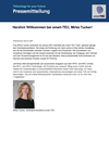 Pressemitteilung: Herzlich Willkommen bei smart-TEC, Mirka Tucker!