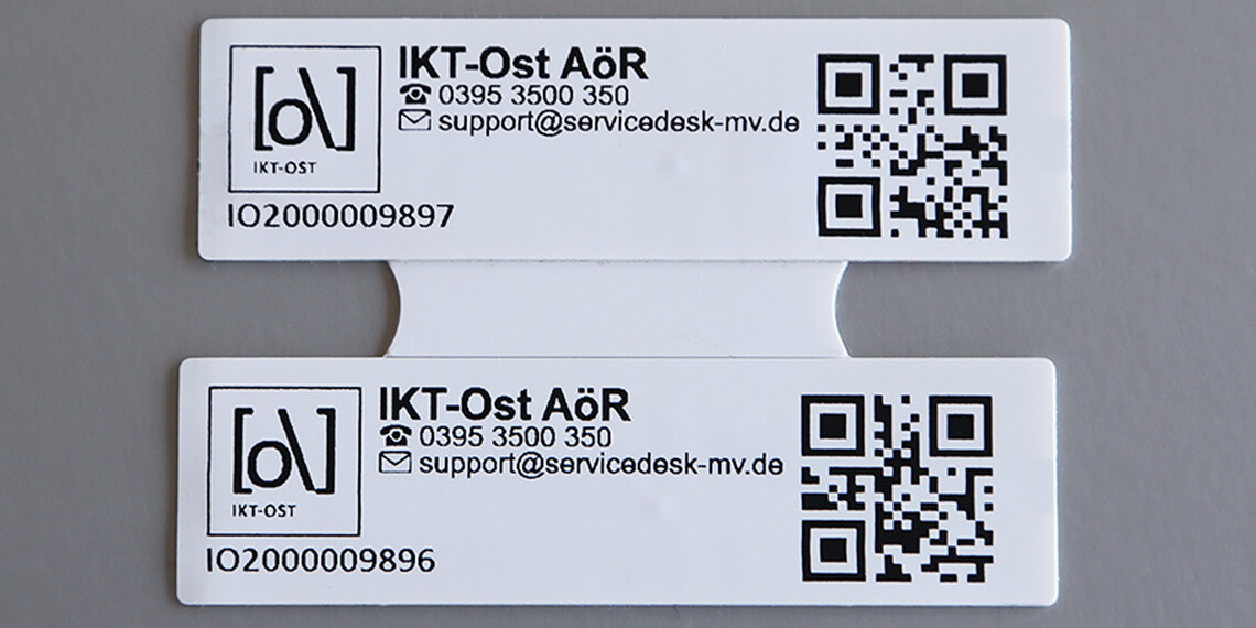 smart-TEC IKT Label mir QR-Code