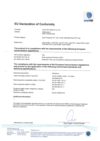 EU Declaration of Conformity Dual Frequency HF UHF