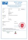 IECEx Certificate