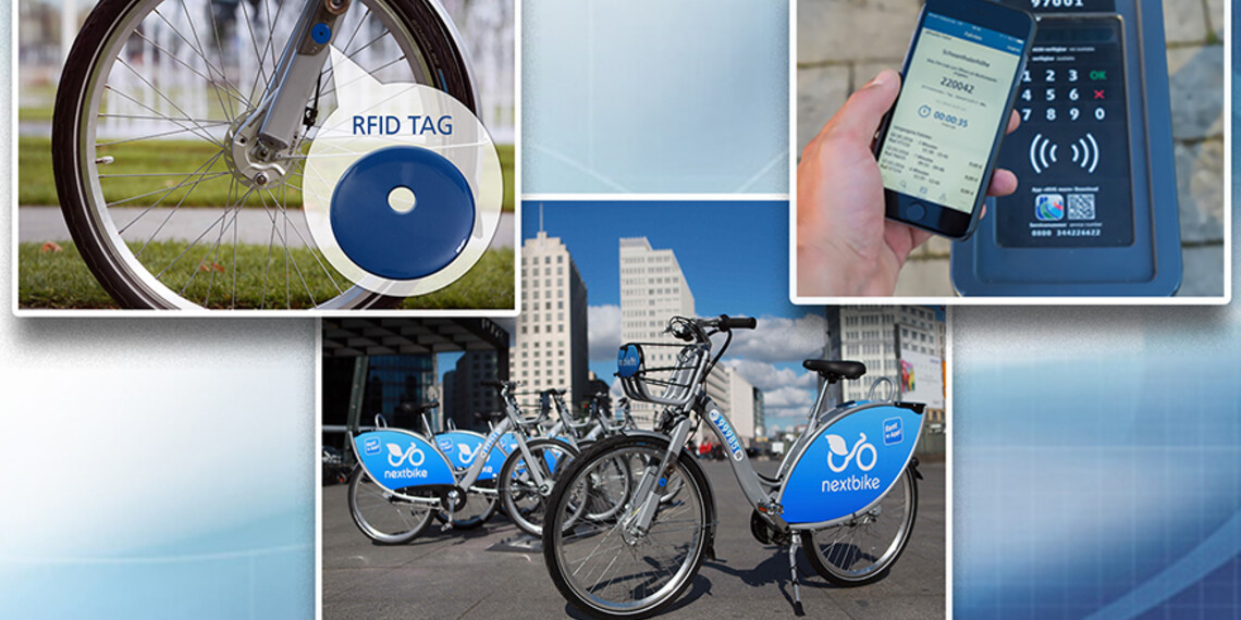 Shared Mobility mit nextbike dank RFID Tag | smart-TEC | © smart-TEC GmbH & Co. KG