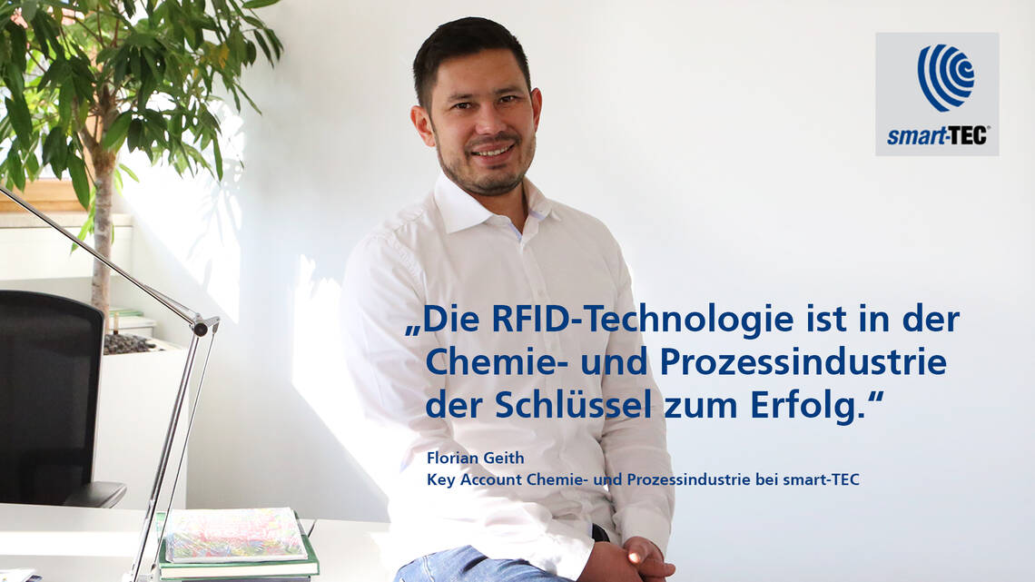 Florian Geith – Key Account Chemie- und Prozessindustrie | © smart-TEC GmbH & Co. KG