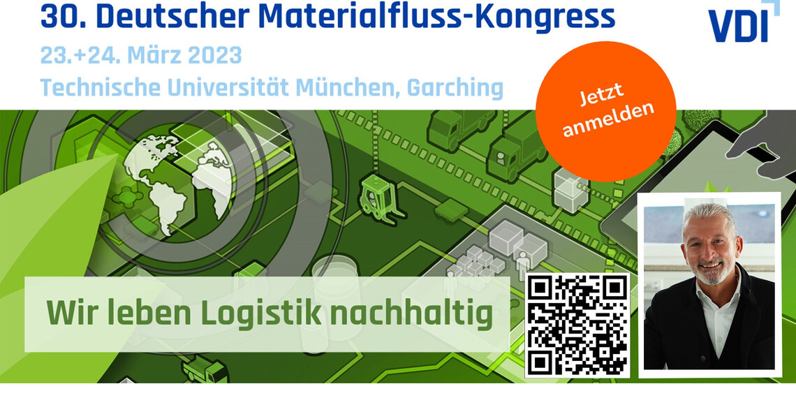 30. Materialflusskongress an der TU München | © smart-TEC GmbH & Co. KG