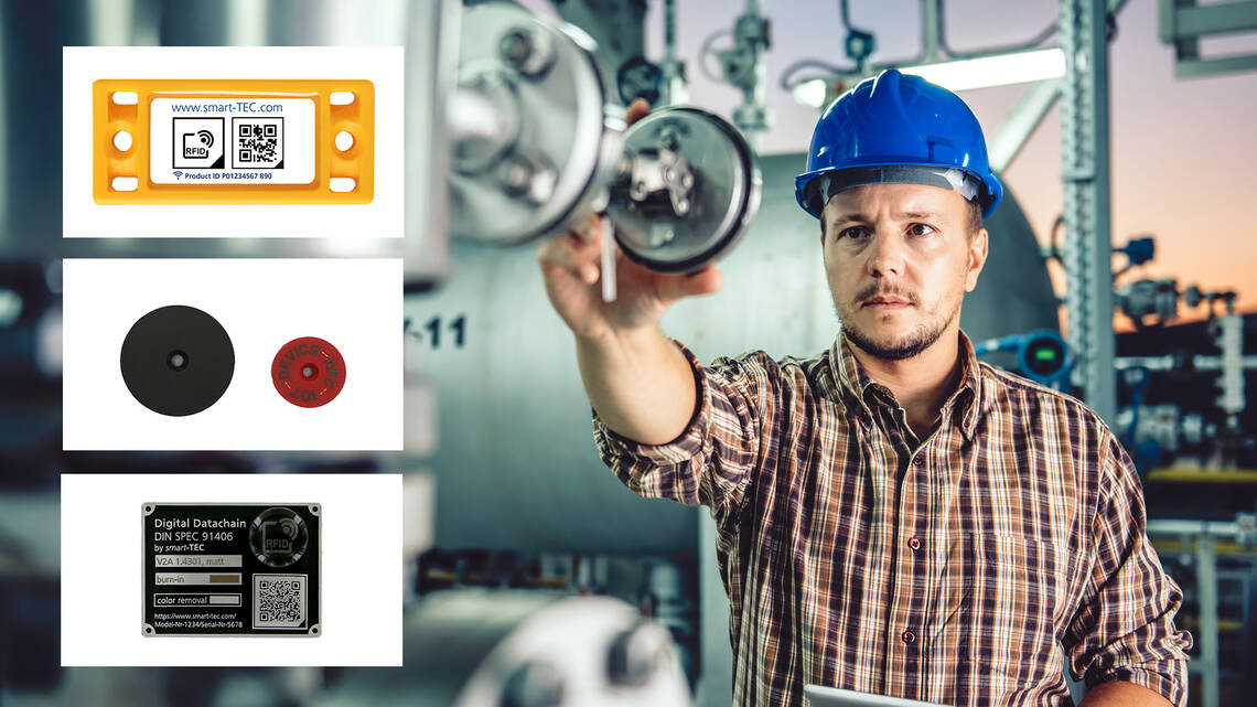 RFID-/NFC-Technologie für die Prozess- und Chemieindustrie | © smart-TEC GmbH & Co. KG