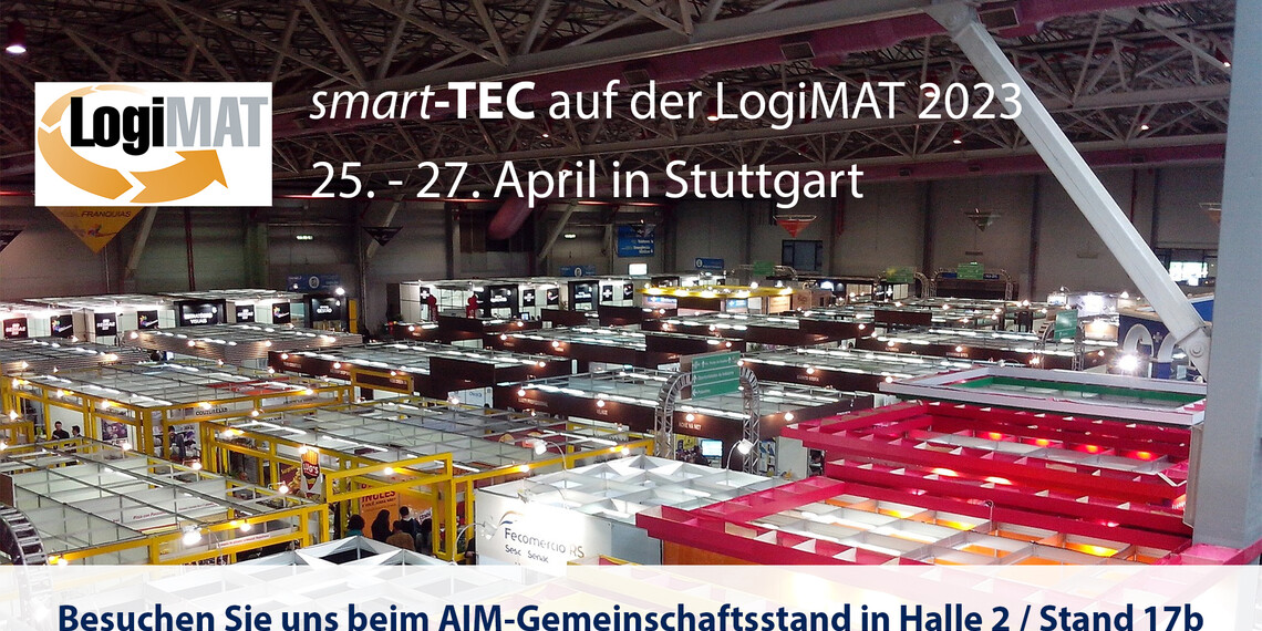 smart-TEC auf der LogiMAT 2023 | © smart-TEC GmbH & Co. KG