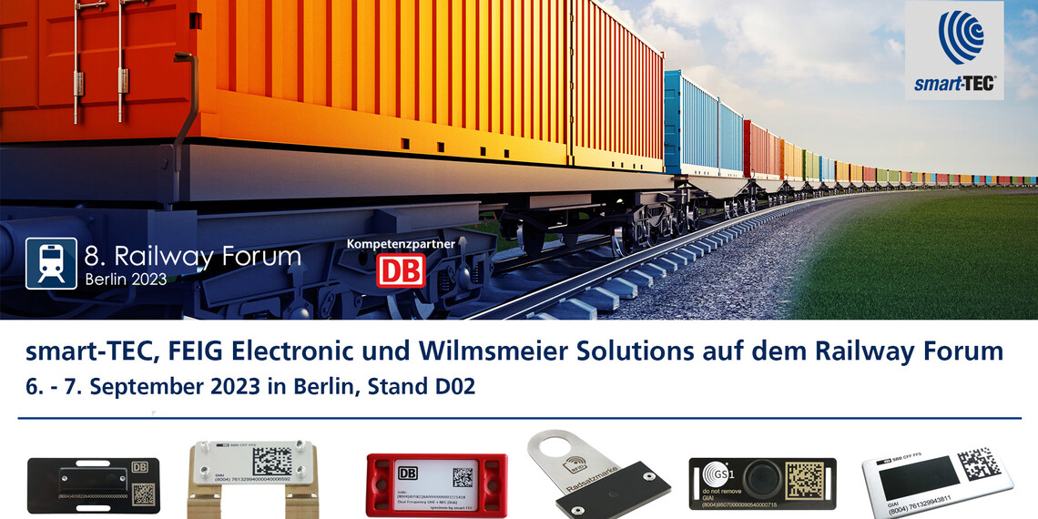 Smarte Identifikationslösungen für die Bahnindustrie | © smart-TEC GmbH & Co. KG